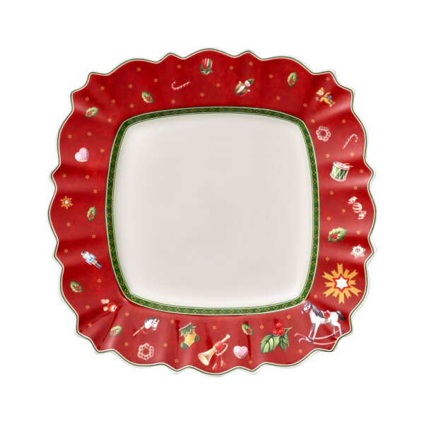 Villeroy & Boch Toys Delight Speiseteller 28 x 28 cm Rot