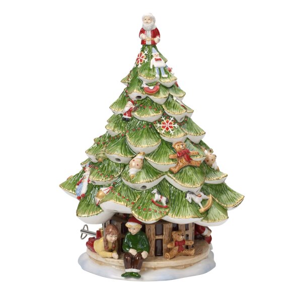 Villeroy & Boch Christmas Toys Memory Großer Tannenbaum mit Kindern