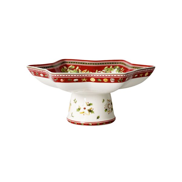 Villeroy & Boch Winter Bakery Delight Sternenschale auf Fuß 27 x 24 cm