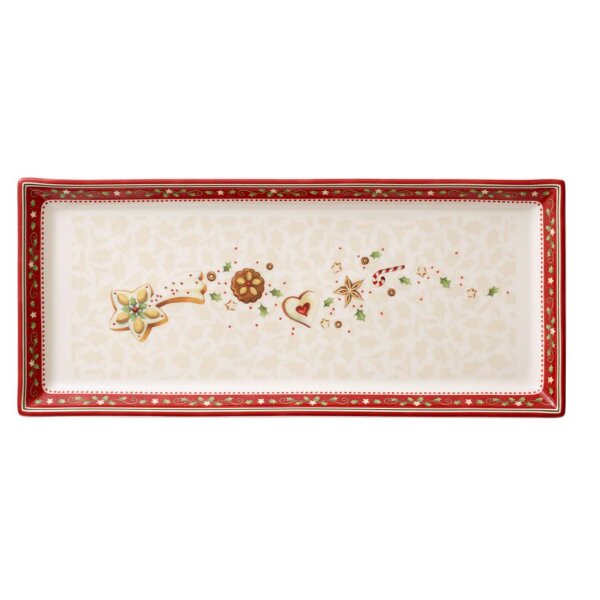 Villeroy & Boch Winter Bakery Delight Kuchenplatte 40 x 17 cm