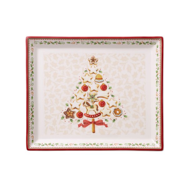 Villeroy & Boch Winter Bakery Delight Gebäckplatte 27,5 x 23 cm