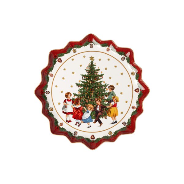 Villeroy & Boch Toys Fantasy Gebäckteller ø 39 cm "Kinder tanzen"
