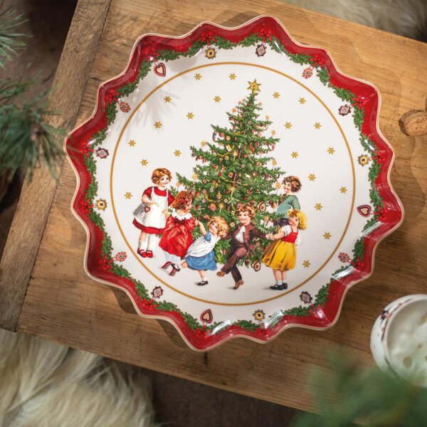 Villeroy & Boch Toys Fantasy Gebäckteller ø 39 cm "Kinder tanzen"