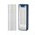 Villeroy & Boch Purismo Bar Glas-Trinkhalm 15 cm 4er Set