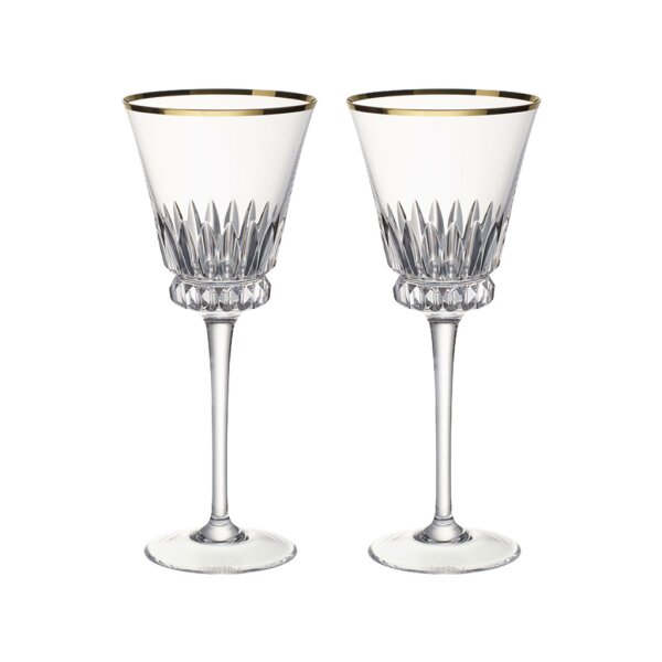 Villeroy & Boch Grand Royal Gold Weißweinkelch 125 ml 2er Set