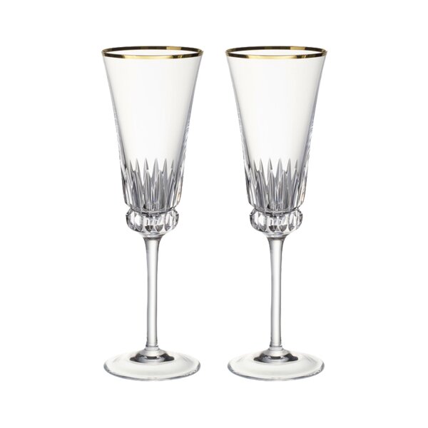 Villeroy & Boch Grand Royal Gold Sektkelch 120 ml 2er Set