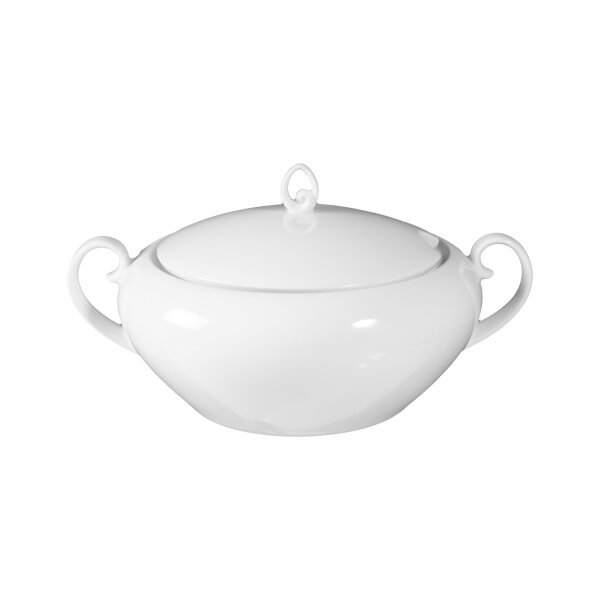 Seltmann Weiden Rondo/Liane Weiß Schüssel mit Deckel 2,35 l