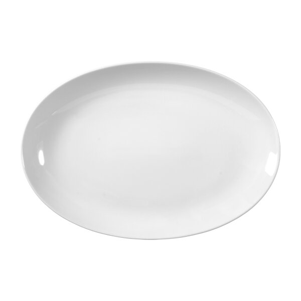 Seltmann Weiden Rondo/Liane Weiß Servierplatte 35,1 x 24,2 cm
