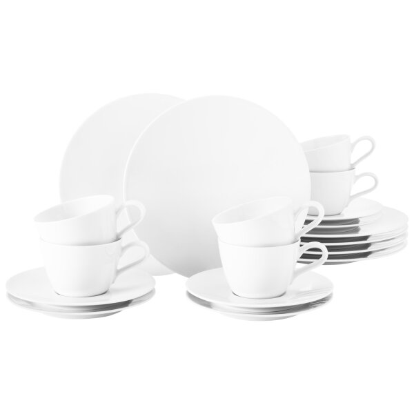 Seltmann Weiden Life Weiß Kaffeeservice 18-teilig