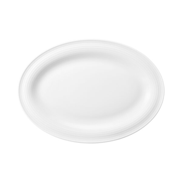 Seltmann Weiden Beat Servierplatte 25 x 18 cm - Weiß