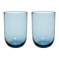 like. by Villeroy & Boch Like Glass Longdrinkbecher 385 ml 2er Set - Ice