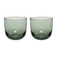 like. by Villeroy & Boch Like Glass Wasserglas 280 ml 2er Set - Sage