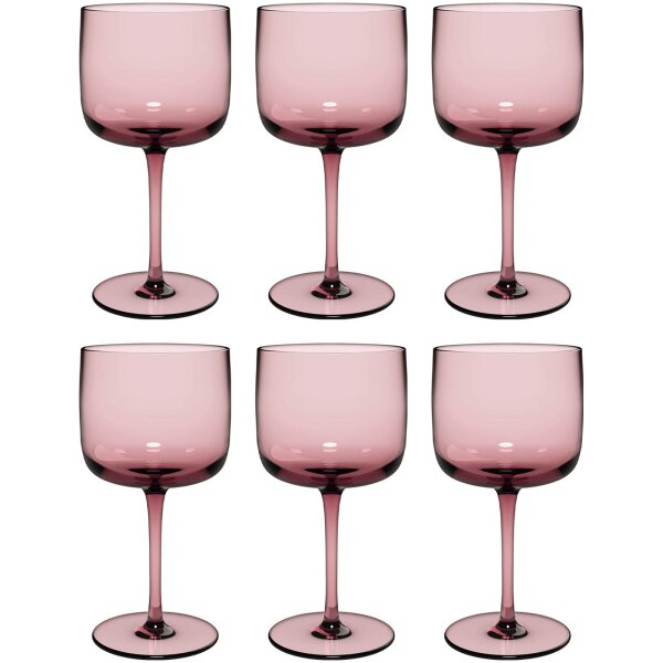like. by Villeroy & Boch Like Glass Weinkelch 270 ml 6er Set - Grape