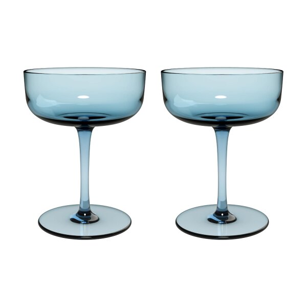 like. by Villeroy & Boch Like Glass Sektschale / Dessertschale 100 ml 2er Set - Ice