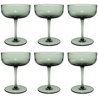 like. by Villeroy & Boch Like Glass Sektschale / Dessertschale 100 ml 6er Set - Sage
