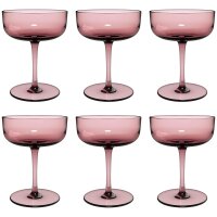 like. by Villeroy & Boch Like Glass Sektschale / Dessertschale 100 ml 6er Set - Grape