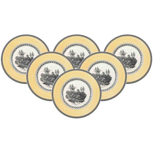 Villeroy & Boch Audun Chasse Frühstücksteller ø 21,6 cm 6er Set