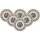 Villeroy & Boch Audun Ferme Brotteller ø 16 cm 6er Set