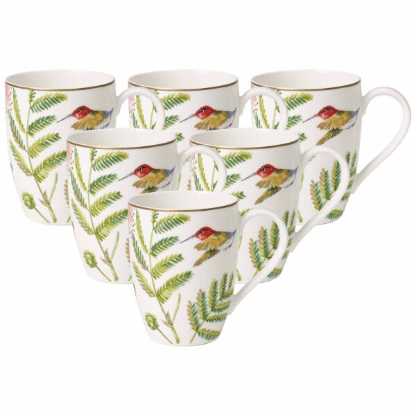 Villeroy & Boch Amazonia Anmut Kaffeebecher 350 ml 6er Set