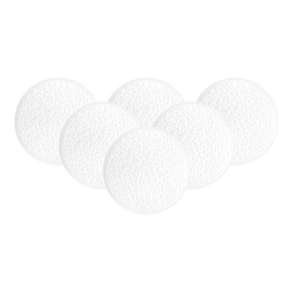 Seltmann Weiden Nori Home Brotteller ø 16,6 cm Weiß 6er Set
