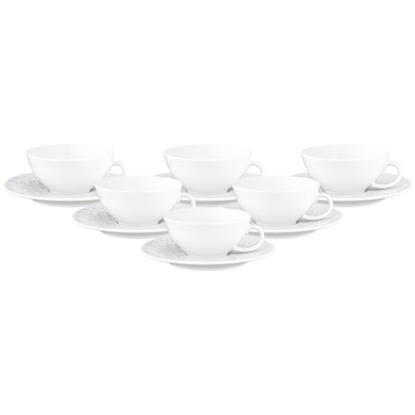 Seltmann Weiden Nori Home Teetasse mit Untertasse 140 ml 6er Set