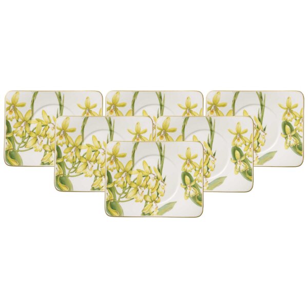 Villeroy & Boch Amazonia Teeuntertasse 17 x 14 cm 6er Set