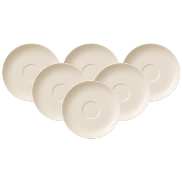 Villeroy & Boch For Me Kaffee- / Teeuntertasse ø 14,8 cm 6er Set