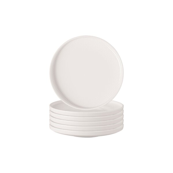 Villeroy & Boch Afina Brotteller ø 17,1 cm 6er Set