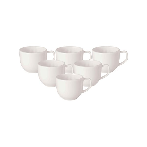 Villeroy & Boch Afina Mokka- / Espressotasse 50 ml 6er Set