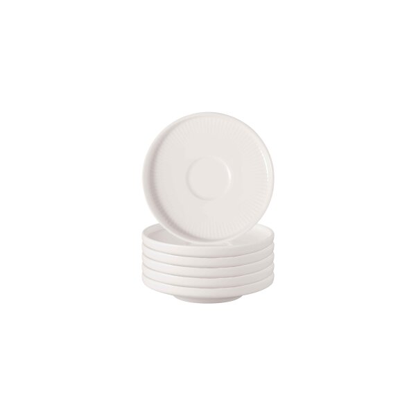 Villeroy & Boch Afina Mokka- / Espressountertasse ø 11,6 cm 6er Set
