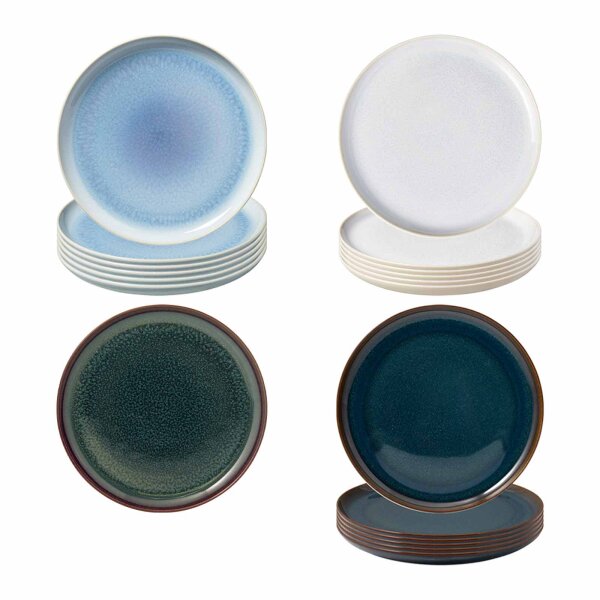 like. by Villeroy & Boch Crafted Frühstücksteller ø 21 cm 6er Set - Variante