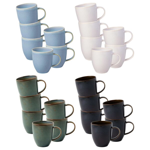 like. by Villeroy & Boch Crafted Kaffeebecher 358 ml 6er Set - Variante