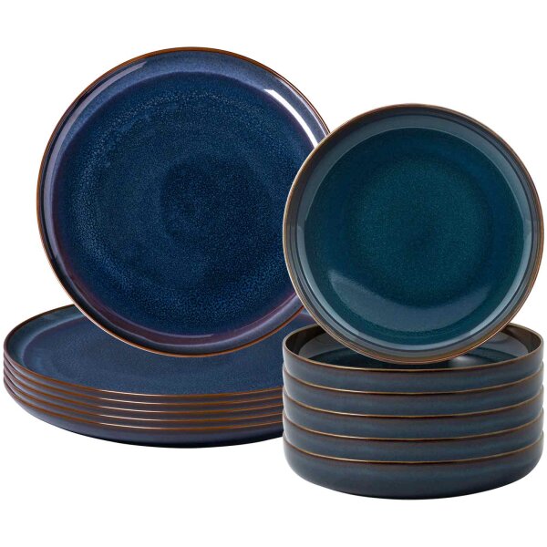 like. by Villeroy & Boch Crafted Tafelservice 12-teilig - Denim