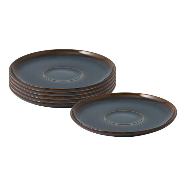 like. by Villeroy & Boch Crafted Kaffeeuntertasse ø 14,9 cm 6er Set - Denim
