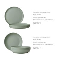Mepal SILUETA Tafel-Set 8-teilig Nordic Black