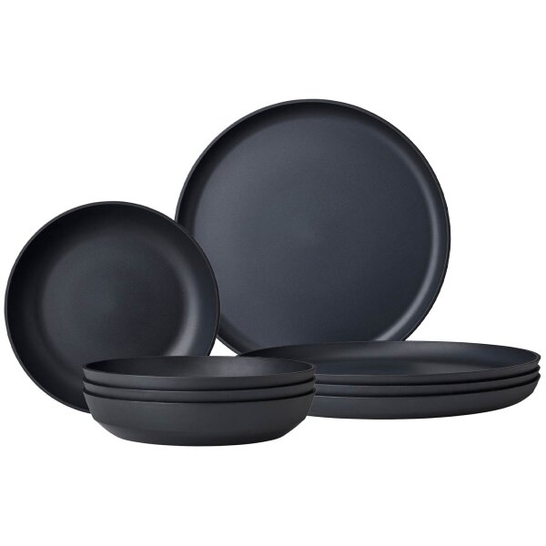 Mepal SILUETA Tafel-Set 8-teilig - Nordic Black
