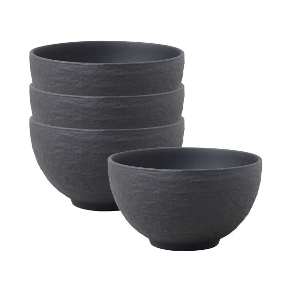 Villeroy & Boch Manufacture Rock Reisbol ø 10,8 cm 4er Set