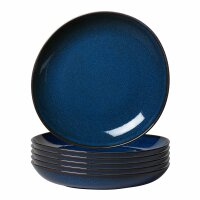 like. by Villeroy & Boch Lave Schale flach ø 27 cm 6er Set - Bleu