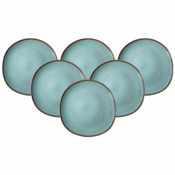 like. by Villeroy & Boch Lave Speiseteller ø 28 cm 6er Set - Glacé