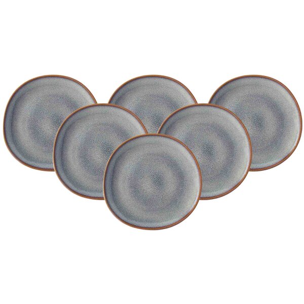 like. by Villeroy & Boch Lave Frühstücksteller ø 23 cm 6er Set - Beige