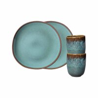 like. by Villeroy & Boch Lave Frühstücks-Set 4-teilig - Glacé