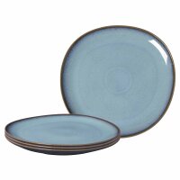 like. by Villeroy & Boch Lave Servierplatte ø 32 cm 4er Set - Glacé