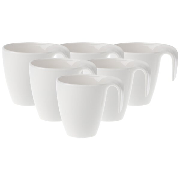 Villeroy & Boch Flow Kaffeebecher 280 ml 6er Set