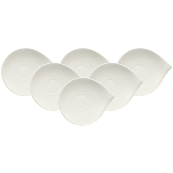 Villeroy & Boch Flow Frühstücksuntertasse 21 x 18 cm 6er Set
