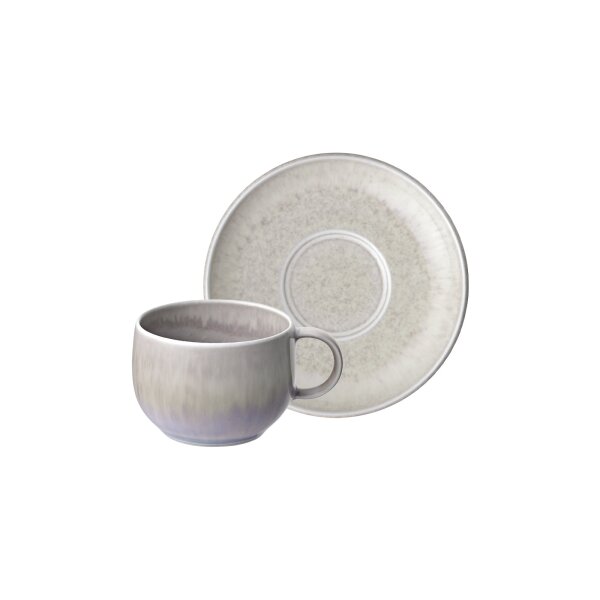 like. by Villeroy & Boch Perlemor Sand Espressotasse mit Untertasse 60 ml