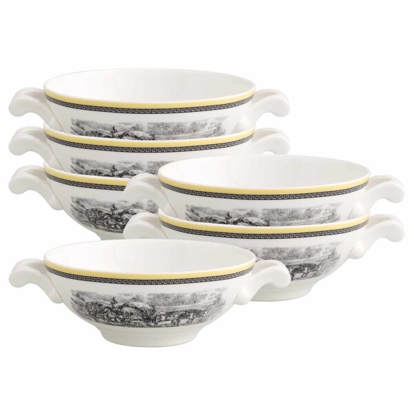 Villeroy & Boch Audun Ferme Suppentasse 400 ml 6er Set