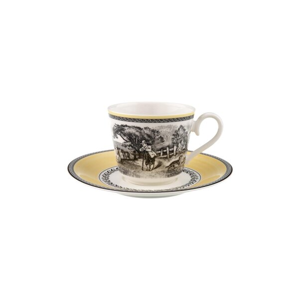 Villeroy & Boch Audun Ferme Frühstückstasse mit Untertasse 270 ml