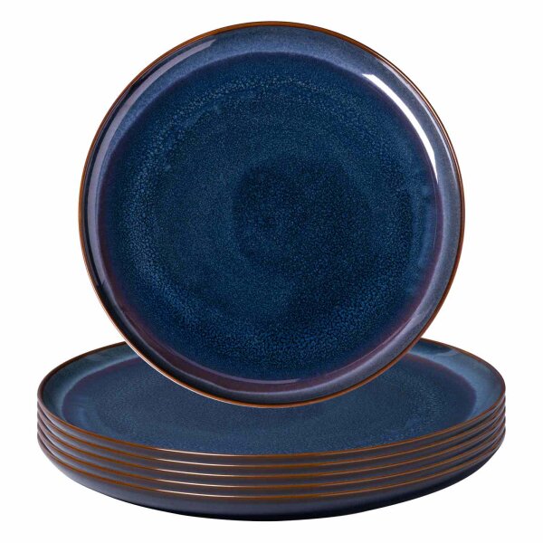like. by Villeroy & Boch Crafted Denim Speiseteller ø 29 cm 6er Set
