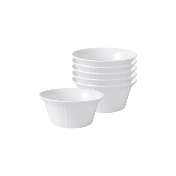 Villeroy & Boch Cellini Dessertschale ø 12,5 cm 6er Set