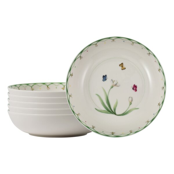 Villeroy & Boch Colourful Spring Salatschale ø 18,7 cm 6er Set